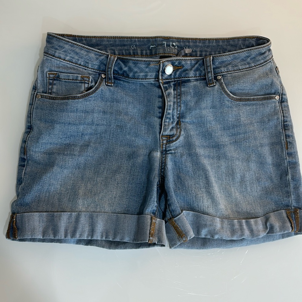 Apt 9 Womens Jean Shorts